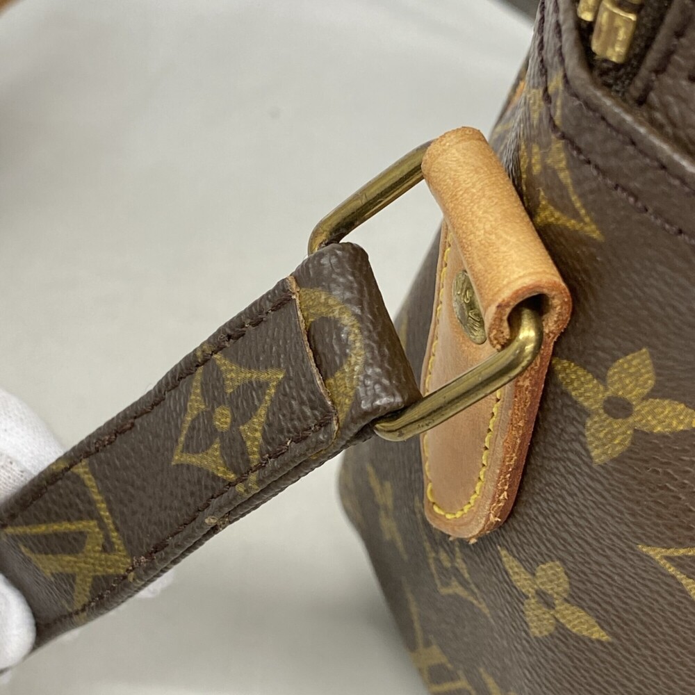 LOUIS VUITTON Brown Monogram Shoulder Bag - Picture 9 of 10